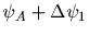 $\psi_A+\Delta\psi_1$
