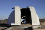 Télescope Méo (1,5 m) à l’Observatoire de la Côté d’Azur (site de Calern) utilisé pour Mini-DOLL